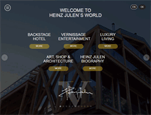 Tablet Screenshot of heinzjulen.com